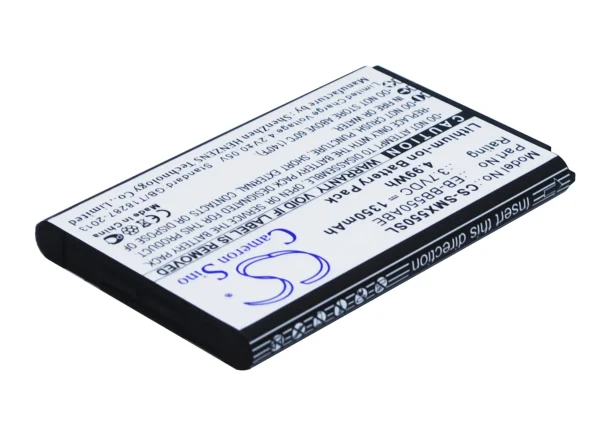 Samsung SM-B550, SM-B550H, Xcover 550 Series Replacement Battery 1200mAh / 4.44Wh - Image 2