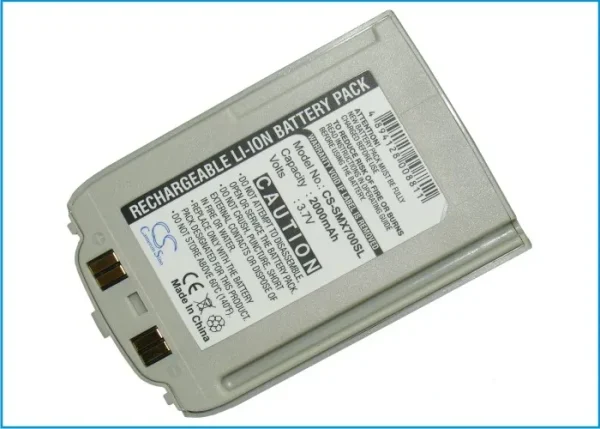 Samsung SGH-X708 Series Replacement Battery 850mAh / 3.15Wh