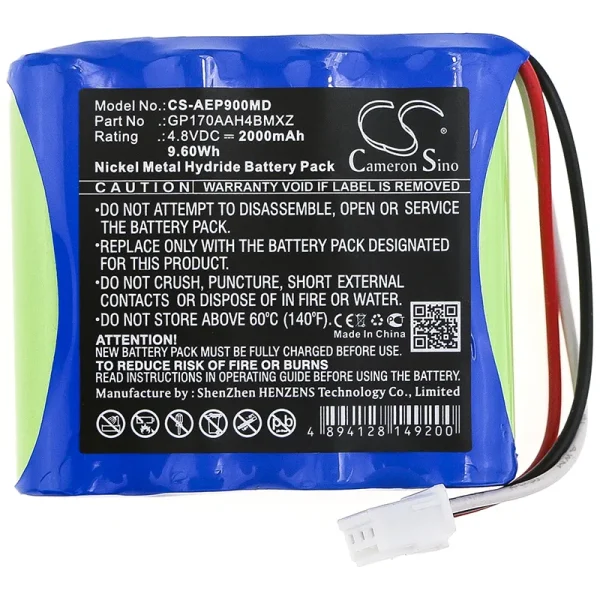 American Diagnostic 9002-5, ADC E-Sphyg 2 Series Replacement Battery 2000mAh / 9.60Wh