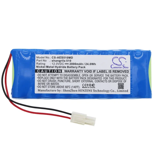 Aeonmed shangrila 510 Series Replacement Battery 2000mAh / 24.0Wh