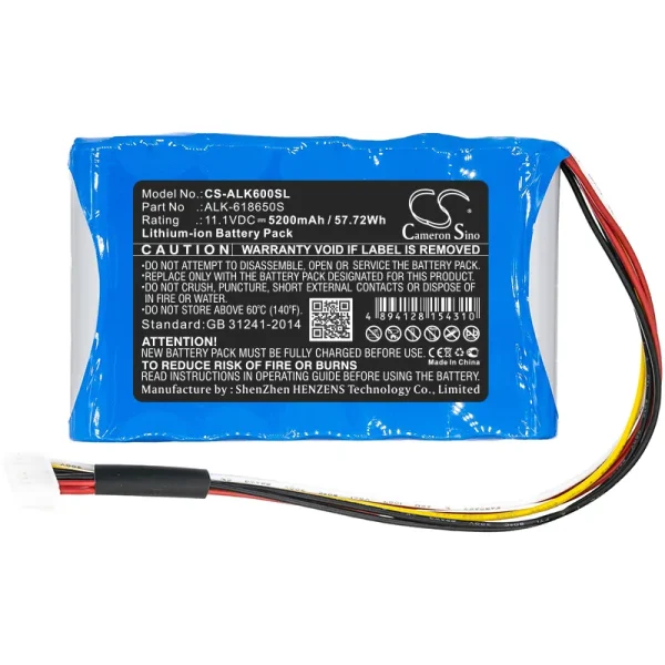 Eloik BY-A6, BY-A6s Series Replacement Battery 5200mAh / 57.72Wh