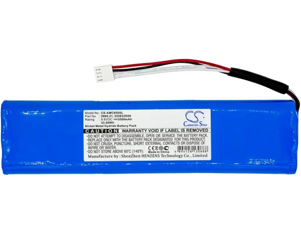 AEMC 1060,4630,5050,5060,5070 Series Replacement Battery 3500mAh / 33.60Wh