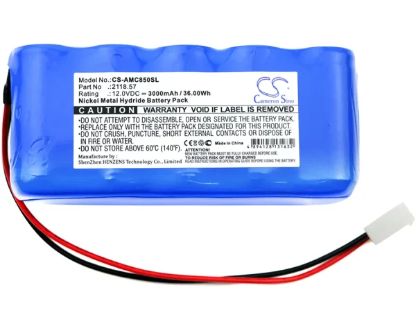 AEMC 8500, Digital Transformer Ratiometer, DTR-8500 Series Replacement Battery 3000mAh / 36.00Wh