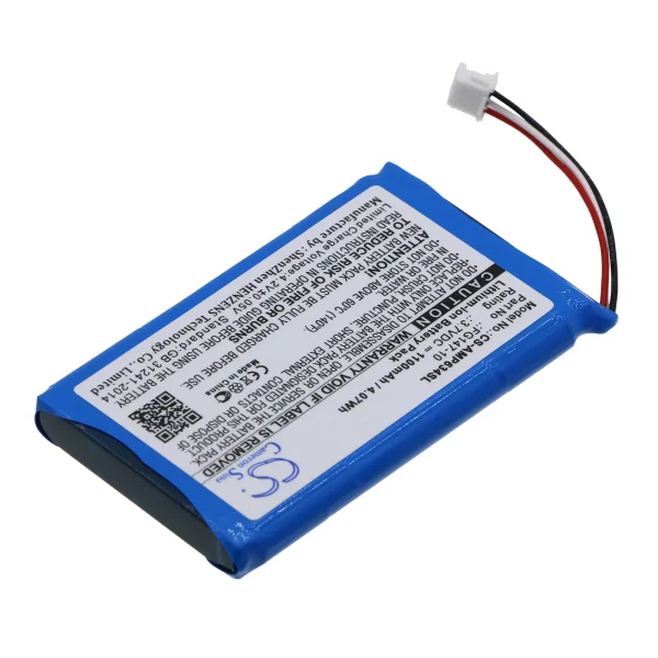 AMX Mio Modero remote controls, RS634 Series Replacement Battery 1100mAh / 4.07Wh - Image 4