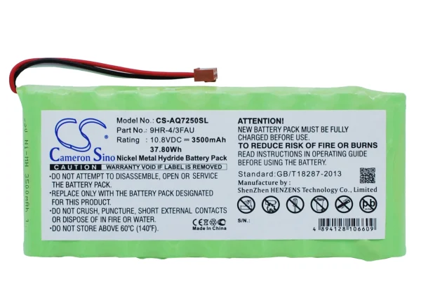 Ando AQ7250, AQ7250 mini-OTDR Series Replacement Battery 3500mAh / 37.80Wh