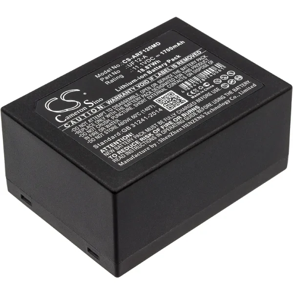 Ahram Biosystems Palm PCR G1-12, UF12-A Series Replacement Battery 1700mAh / 18.87Wh - Image 3