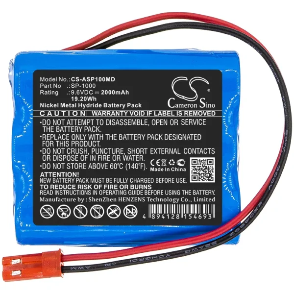 Annol SP-1000 Series Replacement Battery 2000mAh / 19.20Wh