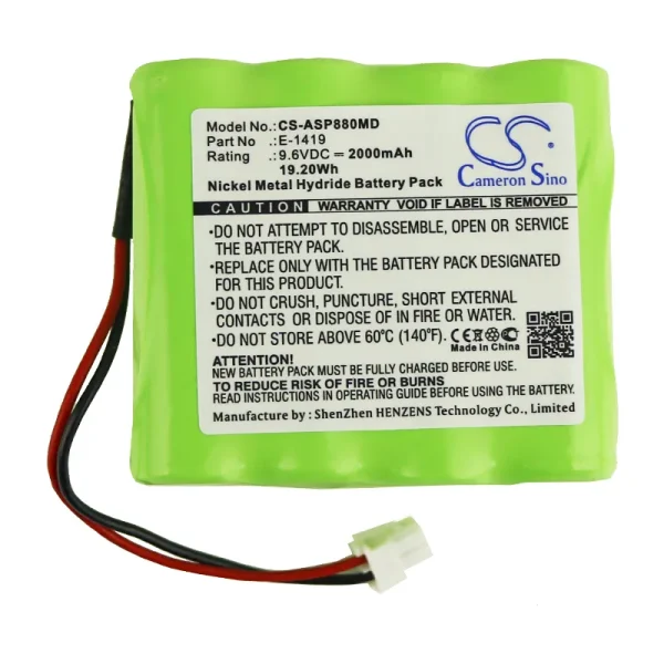 Ampall SP-8800 Syringe Pump Series Replacement Battery 2000mAh / 19.20Wh