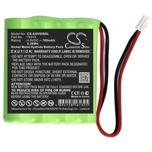 AstralPool VX 11T, VX 13T, VX 6T, VX 7T, VX 9T Series Replacement Battery 700mAh / 3.36Wh