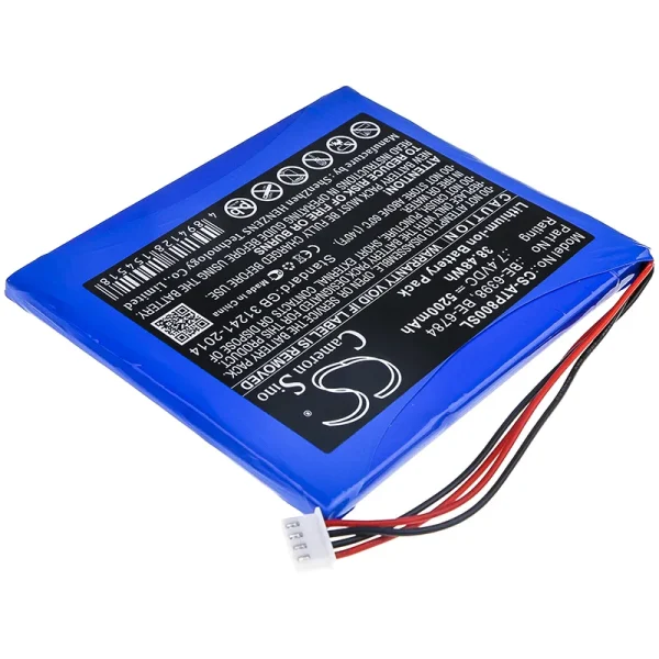 Aetep AT800, AT-800, AT810, AT-810, AT820 Series Replacement Battery 5200mAh / 38.48Wh - Image 4