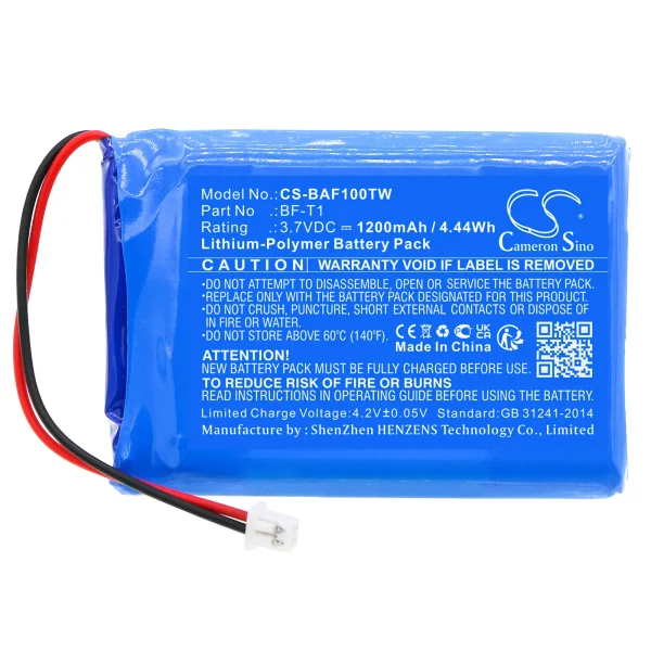 Baofeng BF-T1, BF-T1 UHF, T1 Series Replacement Battery 2000mAh / 7.40Wh