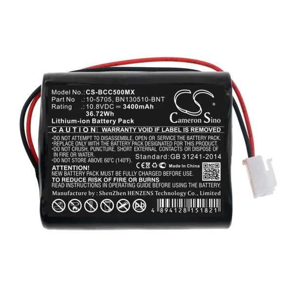 medicalEconet Compact 5, Compact 7 Series Replacement Battery 3400mAh / 36.72Wh