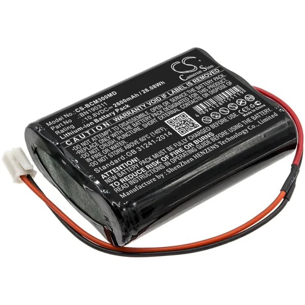 Bionet BM3, BM3Vet, BM3VET Next Monitor, BM5Vet Series Replacement Battery 2600mAh / 28.08Wh - Image 5