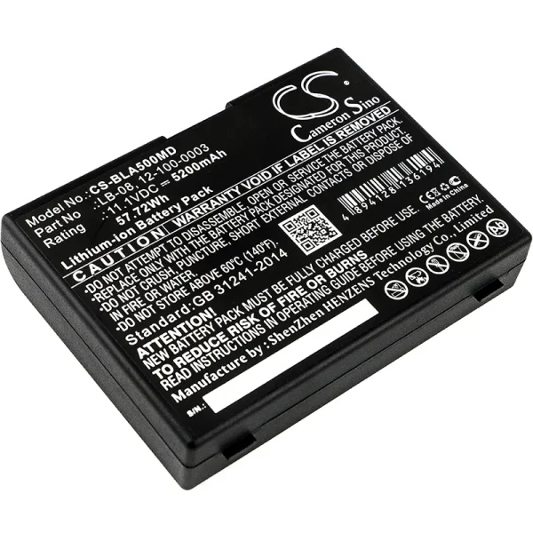 Bolate A5, A6, A8, Q3 Series Replacement Battery 5200mAh / 57.72Wh - Image 2