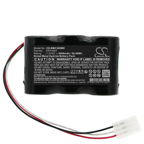 BIO-MED Crossvent 3+, Crossvent 4+ Series Replacement Battery 5000mAh / 36.00Wh