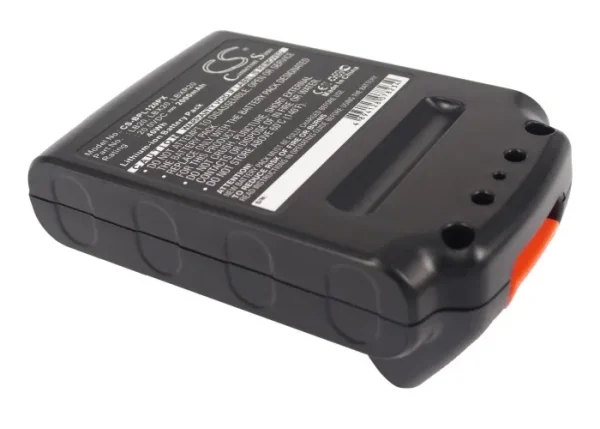 Stanley FMC625D2, FMC645D2, FMC675B, FMC675B-XE Series Replacement Battery 2000mAh / 40.00Wh