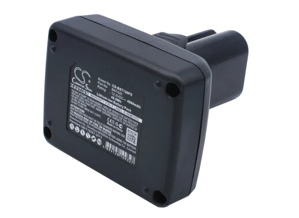 Bosch 12-Volt Max Tools, All 12V MAX Pod Battery Style , CLPK30-120, CLPK31-120 Series Replacement Battery 4000mAh / 48.0Wh