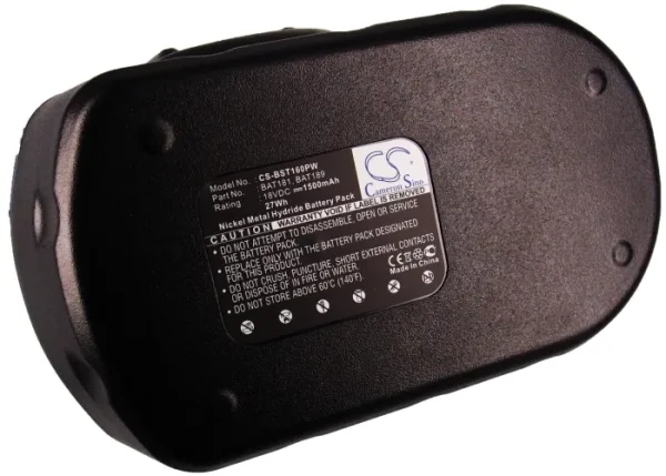 Bosch 13618, 13618-2G,15618,1644 Series Replacement Battery 1500mAh/27.00Wh