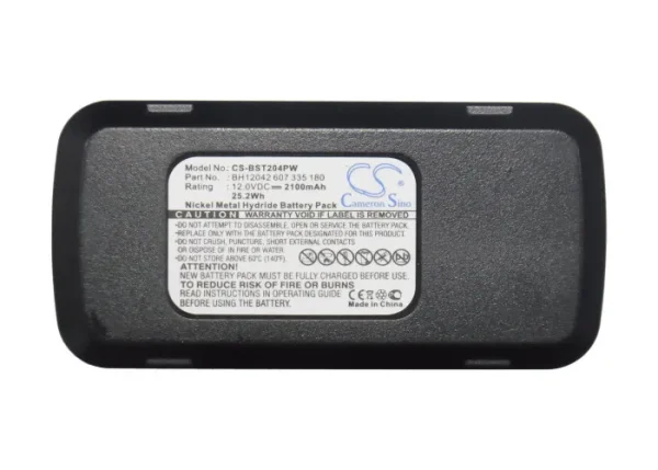 Bosch GBM 12VE, GBM 12VEBS, GBM 12VES, GBM 12VES-2 Series Replacement Battery 2100mAh/25.2Wh