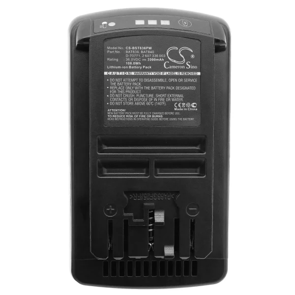 Bosch 11536C, 11536C-1, 11536C-2, 11536VSR Series Replacement Battery 3000mAh / 108.00Wh - Image 2