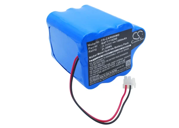 Cardioline Delta 60 ECG, Delta 60 Plus, Delta 60+ ECG Machine, ECG Delta 60 Series Replacement Battery 1300mAh / 31.20Wh - Image 5