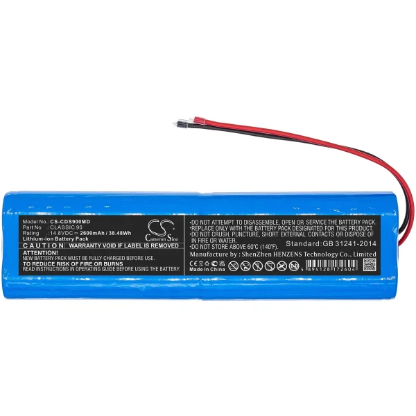 Creative CLASSIC 90 Series Replacement Battery 2600mAh / 38.48Wh