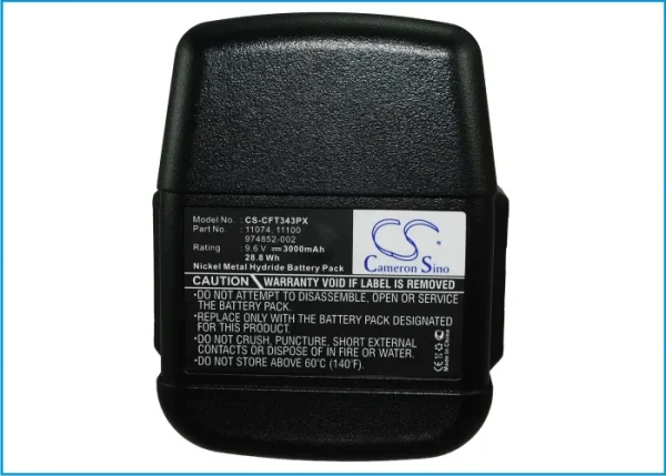 Craftsman 11343315.22189 Series Replacement Battery 3000mAh