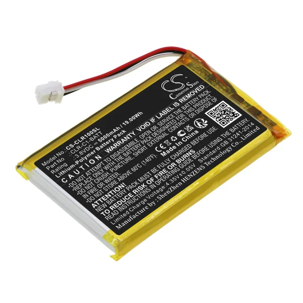 ClareOne CLR-C1-PNL1, Smart Home Panel Series Replacement Battery 5000mAh / 19.00Wh - Image 4