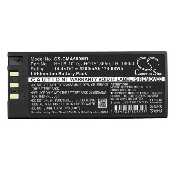 LUTECH Datalys 780 Series Replacement Battery 5200mAh / 74.88Wh