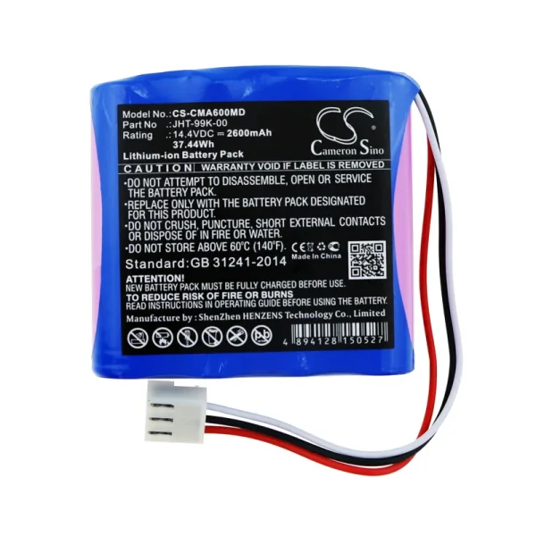 COMEN CM600, CM-600 Series Replacement Battery 2600mAh / 37.44Wh