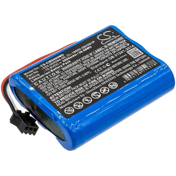 Cardiomonitor COMEN Star 8000, COMEN Star 8000 E Series Replacement Battery 2600mAh / 28.08Wh - Image 5