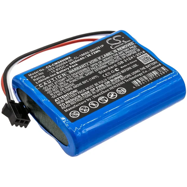 Cardiomonitor COMEN Star 8000, COMEN Star 8000 E Series Replacement Battery 3400mAh / 36.72Wh - Image 3