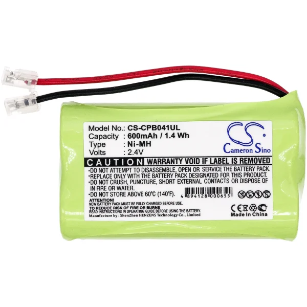 Universal AA x 2 Series Replacement Battery 600mAh