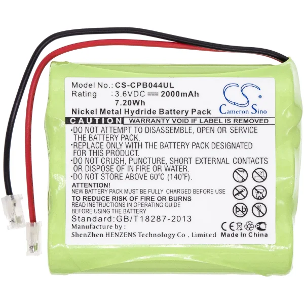 Universel AA x 3 Series Replacement Battery 2000mAh / 7.20Wh