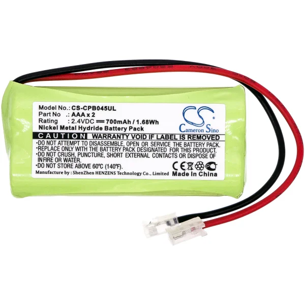 Universal AAA x 2 Series Replacement Battery 700mAh