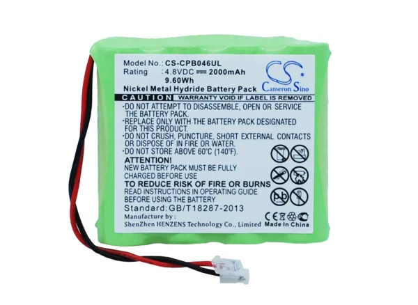 Universel AA x 4 Series Replacement Battery 2000mAh / 9.60Wh