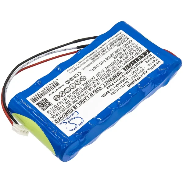 Criticare 507NJC BP, 602-14, LT Plus, Poet LT Pulse Oximeter Series Replacement Battery 2500mAh / 18.00Wh - Image 2