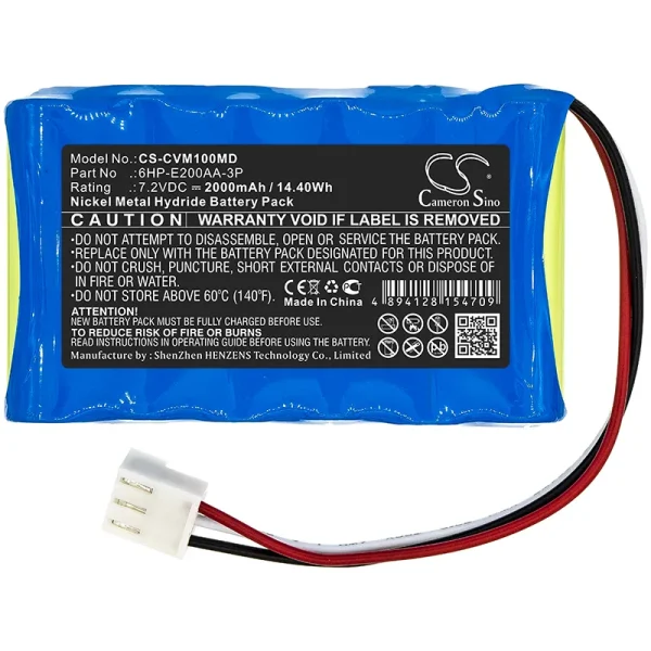 Care Vision OM-100 Series Replacement Battery 2000mAh / 14.40Wh