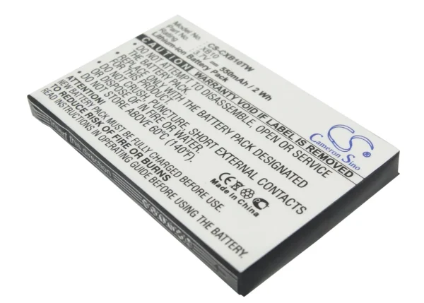 Xact Communication Wristlinx x2x, Wristlinx x2x-2, Wristlinx x33xif, Wristlinx x33xif-2, Wristlinx x3x Series Replacement Battery 550mAh - Image 3