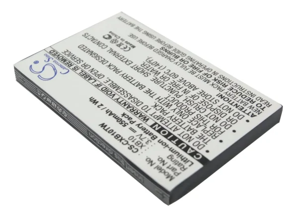 Xact Communication Wristlinx x2x, Wristlinx x2x-2, Wristlinx x33xif, Wristlinx x33xif-2, Wristlinx x3x Series Replacement Battery 550mAh - Image 2