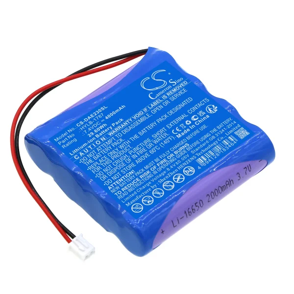 Deli AE2300, AE2300H, AE2300L Series Replacement Battery 4000mAh / 29.60Wh - Image 2