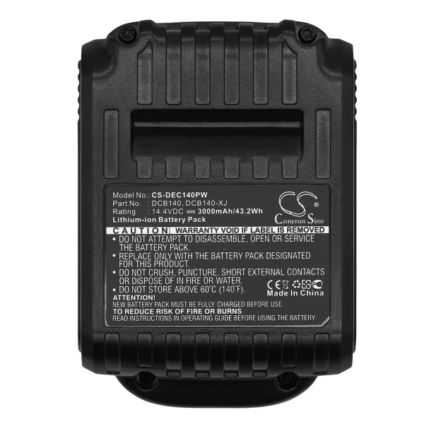 DeWalt DCB090, DCD720, DCD720C1, DCD720N Series Replacement Battery 3000mAh / 43.20Wh