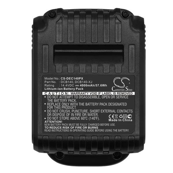 DeWalt DCB090, DCD720, DCD720C1, DCD720N Series Replacement Battery 4000mAh / 57.60Wh