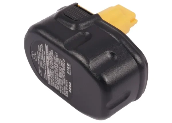 DeWalt DC528 Flashlight, DC551KA, DC612KA, DC613KA Series Replacement Battery 3000mAh