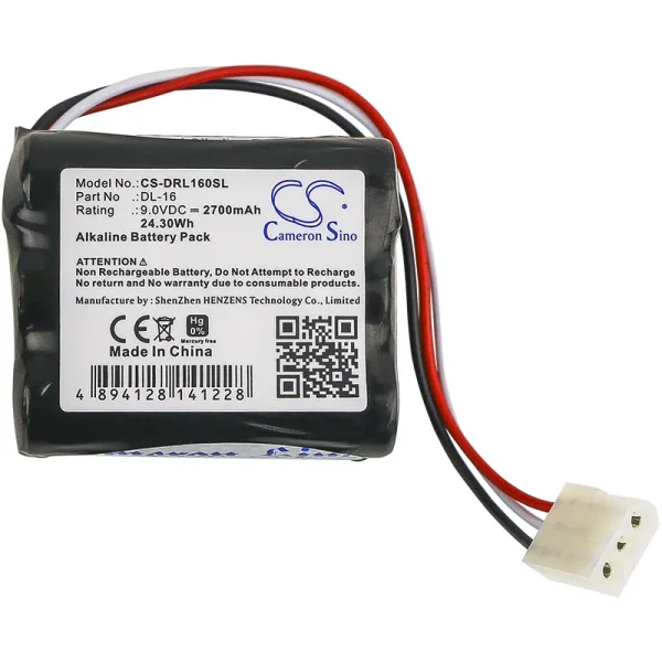 Unican 502238,5022501070,52238,700 Series Replacement Battery 2700mAh / 24.30Wh