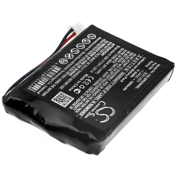 Deviser DS2000 Series Replacement Battery 1600mAh / 11.84Wh - Image 3