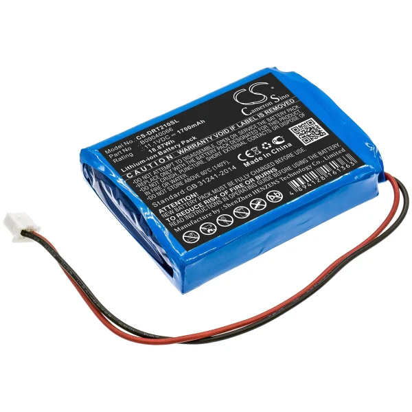 Deviser DS2100A, DS2100B, DS2100Q Series Replacement Battery 1700mAh / 18.87Wh - Image 3