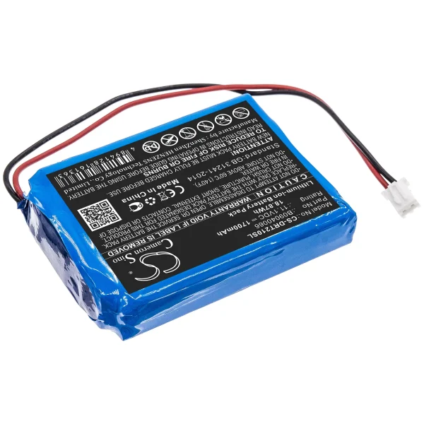 Deviser DS2100A, DS2100B, DS2100Q Series Replacement Battery 1700mAh / 18.87Wh - Image 4