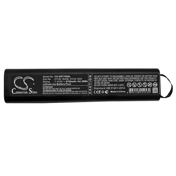 Deviser AE4000A, E7000L Series Replacement Battery 8700mAh / 64.38Wh