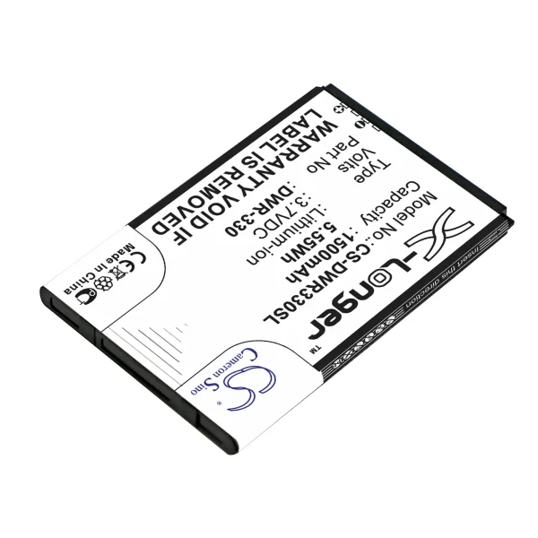 D-Link DWR-330 Series Replacement Battery 1500mAh / 5.55Wh - Image 7